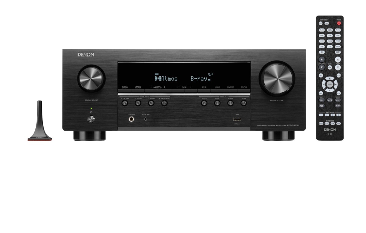 Denon kodukino ressiiver AVR-S980H, 7.2 kanalit