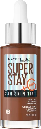 Maybelline jumestuskreem Superstay 24H Skin Tint + Vitamin C 30ml, 66, naistele