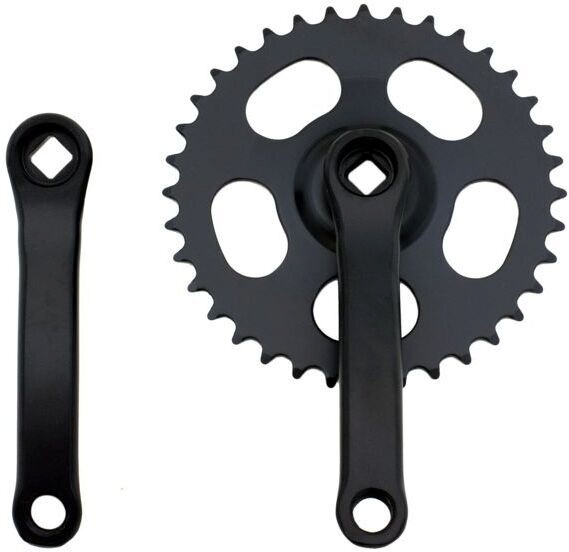 Baana vändad 36H 127mm must