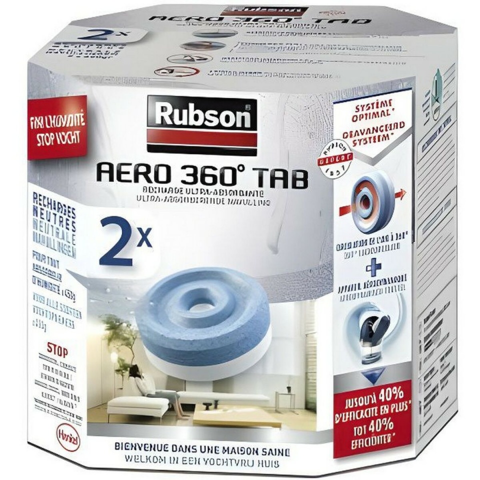 Rubson Asendus Aero 360 Õhukuivati 2 Ühikut