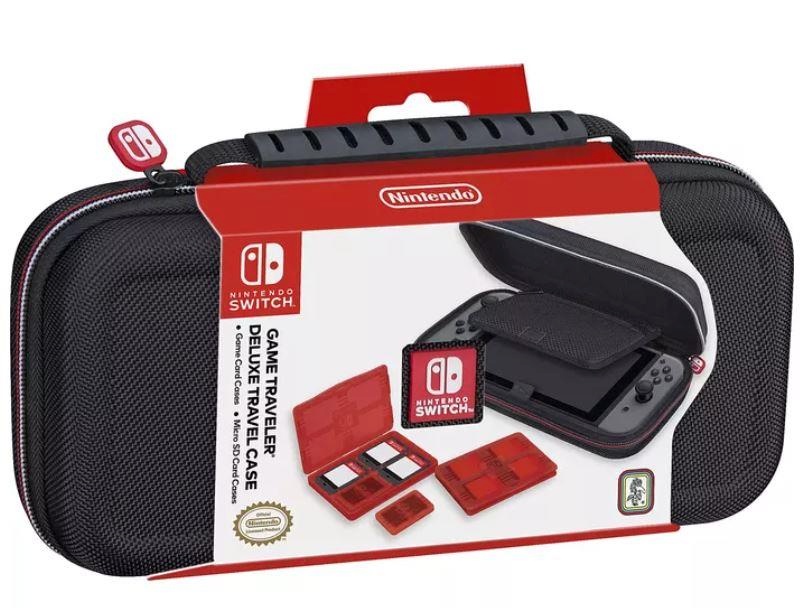 Nintendo Deluxe Travel Case kaitsekott, must, Switch