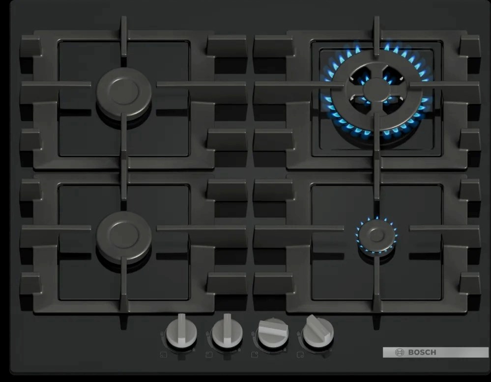 Bosch integreeritav gaasi-pliidiplaat PNH6B6K40