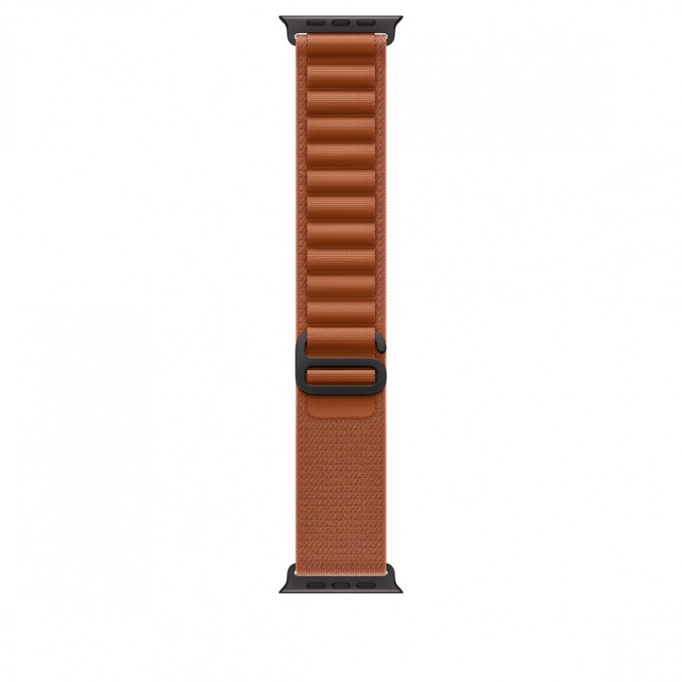 Apple 49mm Terra Cotta Alpine Loop - Large - must Titanium Finish