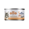 Ollo kassitoit Cat nr 1 Tuna & Shrimp in Broth, 70g