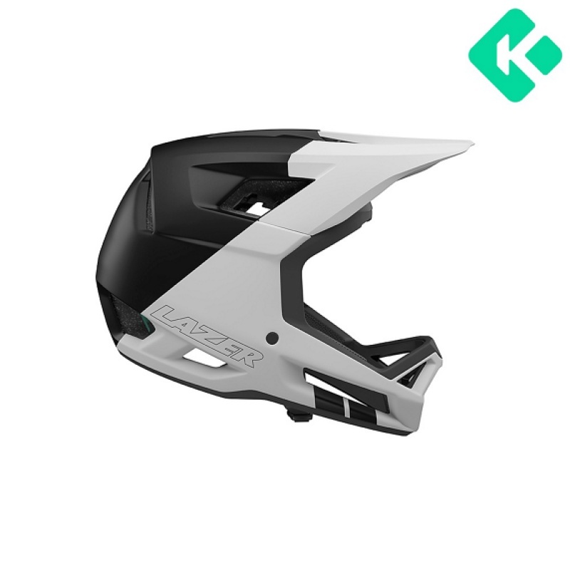 Lazer kiiver Cage KC , Matte White Black 24, M