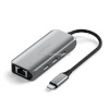 Satechi 4-in-1 USB-C -adapteri, tähtiharmaa