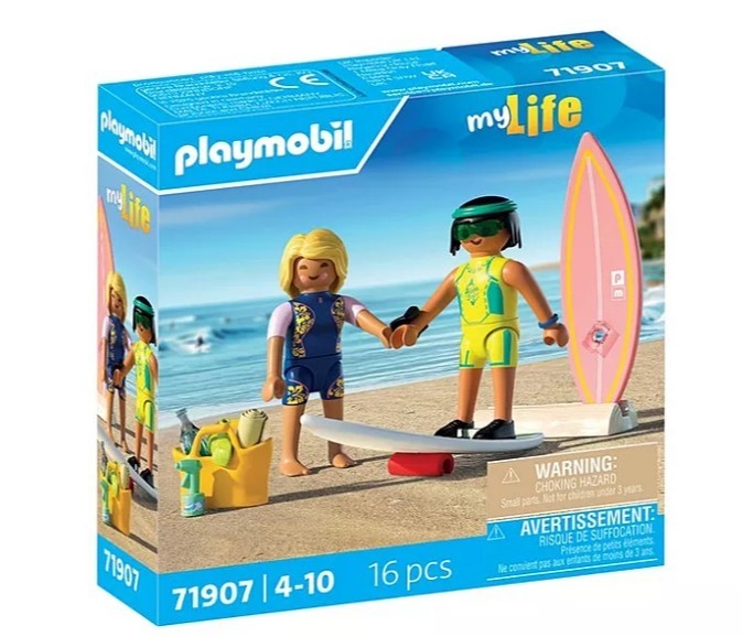 Playmobil klotsid Set z My Life 71907 Szkółka surfingowa
