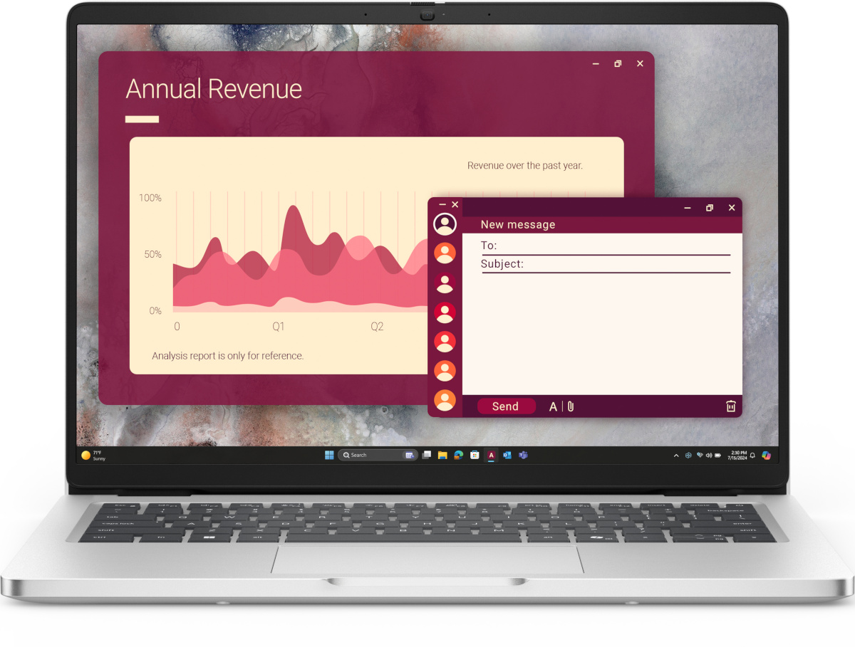 Dell sülearvuti Pro 14, Windows 11 Pro (6T1N1)