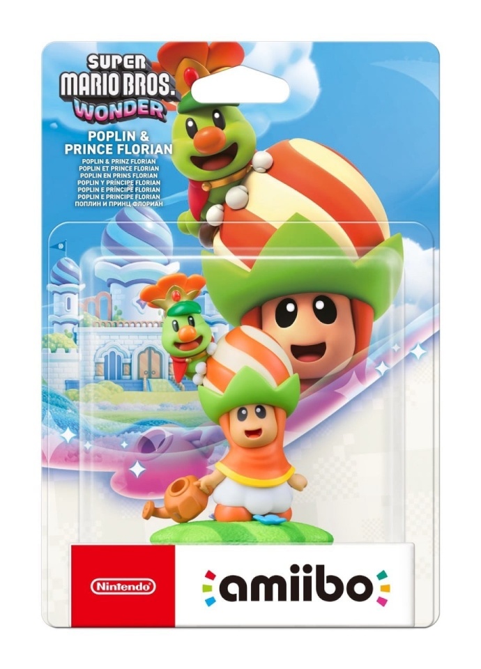 Nintendo amiibo Poplin ja Florian (Super Mario Bros. Wonder)