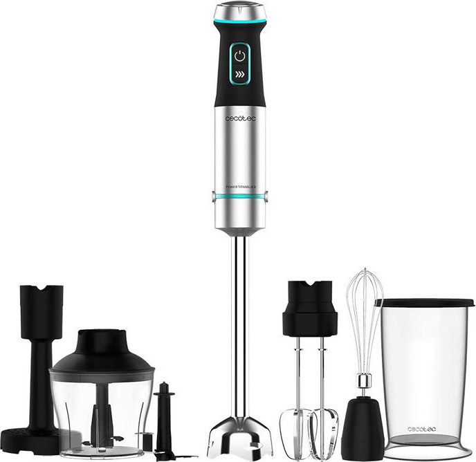 Cecotec blender Cecotec | Hand | Power TitanBlack 1200 XL PerfectCream&Crush | Hand | 1200W | Stainless steel/must