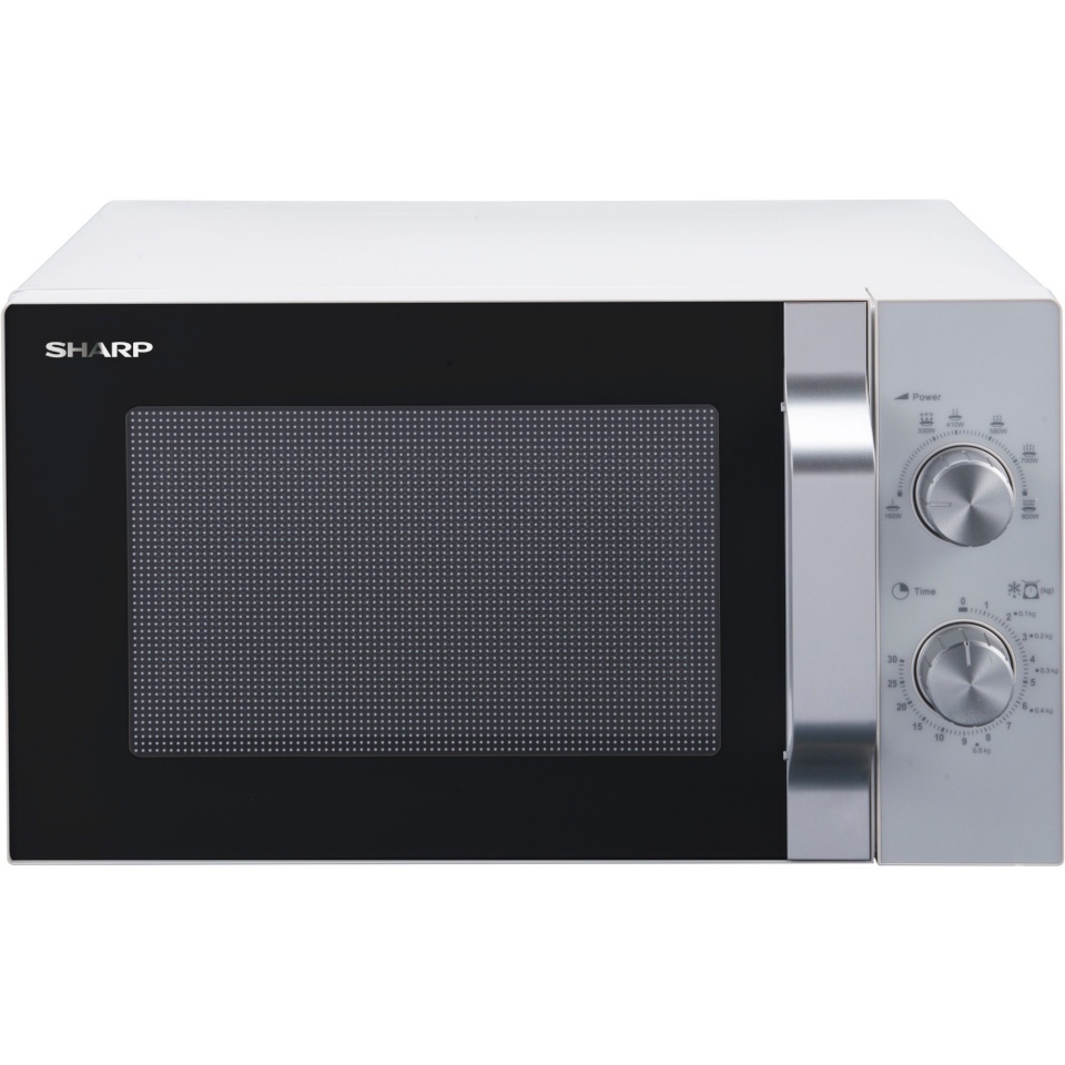 Sharp mikrolaineahi R204WA Microwave, valge/hõbedane