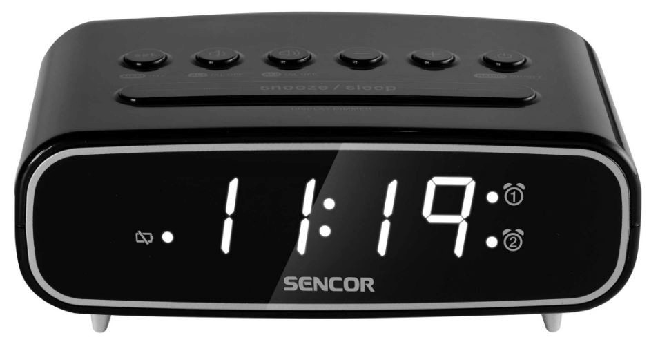 Sencor kellraadio SRC2600B, must