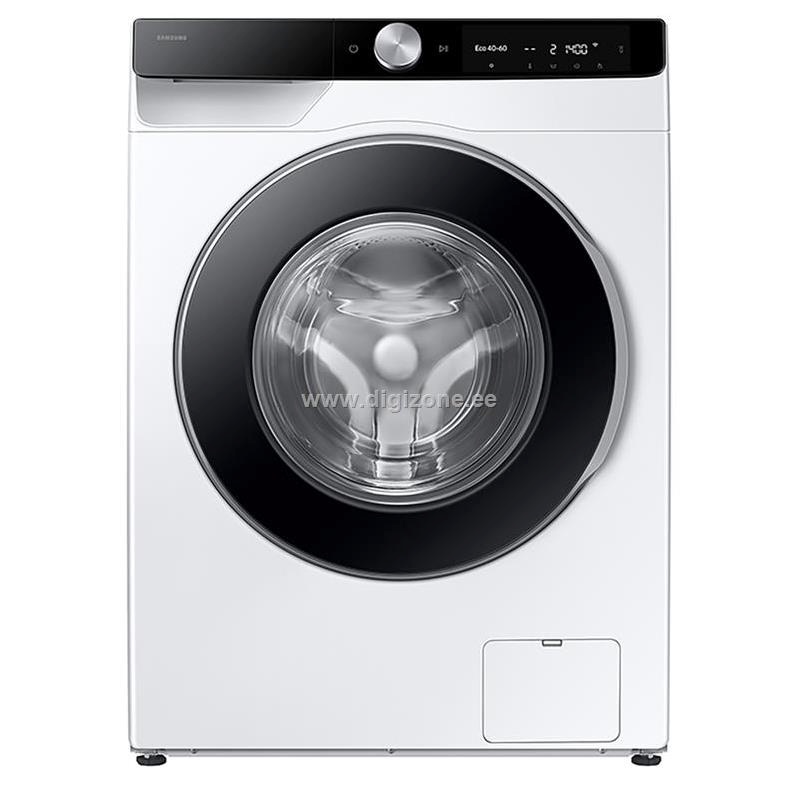 Samsung eeslaetav pesumasin WW90DG6G94LKU4 Front Load Washing Machine, 9kg, 1400 p/min, valge