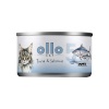 Ollo kassitoit Cat nr 11 Tuna & Salmon in Broth, 70g