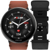 Polar pulsikell Ignite 3 Titanium S-L, must + pruun nahast rihmade komplekt