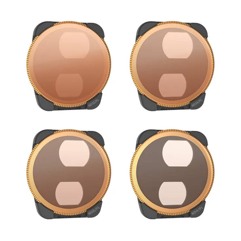 Sunnylife 4 Lens filtrikomplekt for AIR 3 - ND4/PL+ND8/PL+ND16/PL+ND32/PL (A3-FI686)