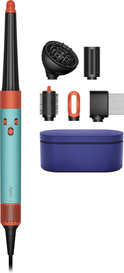 Dyson föön-koolutaja Airwrap ID Curly + Coily Multi-Styler and Hair Dryer, oranž/sinine