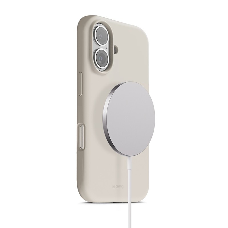 Crong kaitsekest MagSafe iPhone 17 stony beež