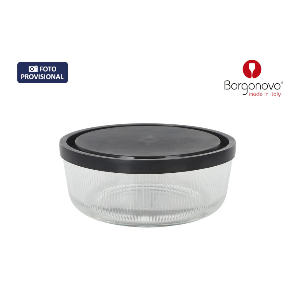 Borgonovo toidukarp Igloo lines sinine läbipaistev Klaas 800ml (12tk)