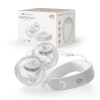KINDERKRAFT topelt kaasaskantav elektriline rinnapump GENTLENEST, White, KEGENE00GLD0000