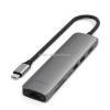 Satechi USB jagaja USB-C 7-in-1 Slim Multiport LAN, hall