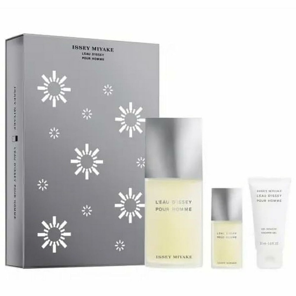 Issey Miyake naiste parfüümi komplekt L'Eau d'Issey Pour Homme EDT 3-osaline