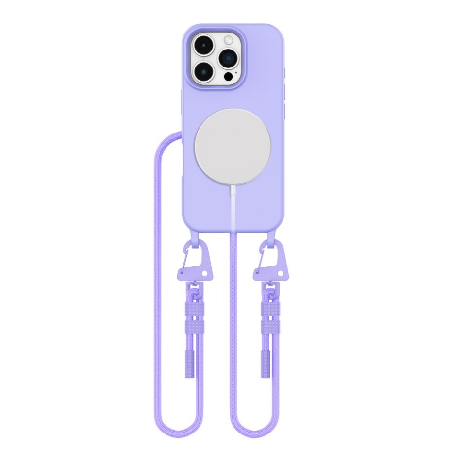 Tech-Protect MAGNECKLACE MagSafe iPhone 16 Pro Max LAVENDER