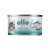 Ollo kassitoit Cat nr 6 Tuna & Crab in Broth, 70g