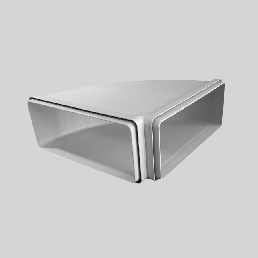 Elica tarvik õhupuhastile Horizontal Rectangular Bend 90 deg. 220x90 mm