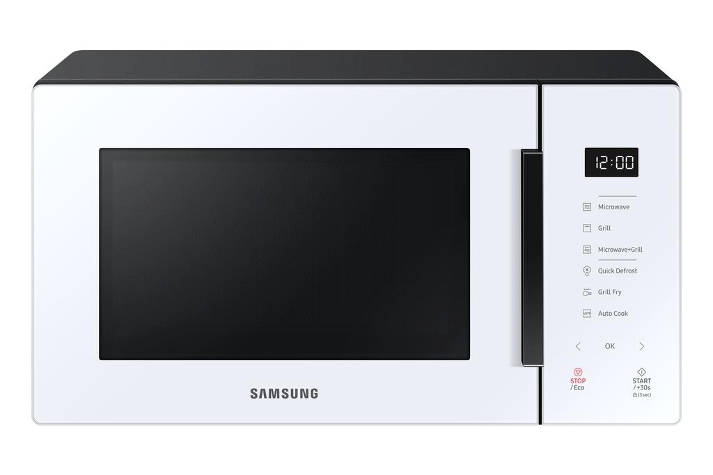 Samsung mikrolaineahi MG23T5018CW Grill, 23L, 2300W, valge/must