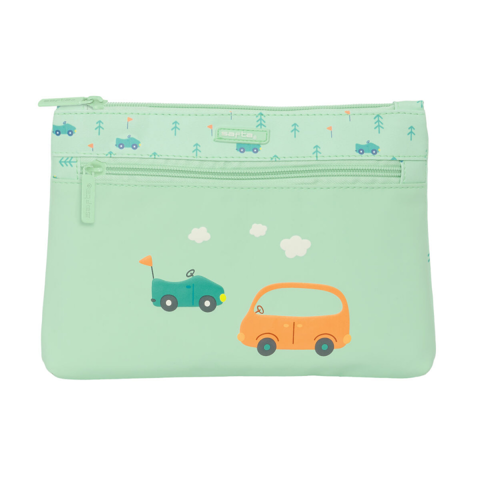 Safta pinal Coches Auto roheline 23x16x3cm