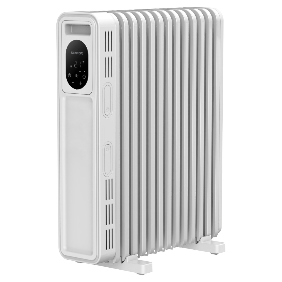 Sencor õliradiaator SOH6213WH Oil Filled Radiator, valge