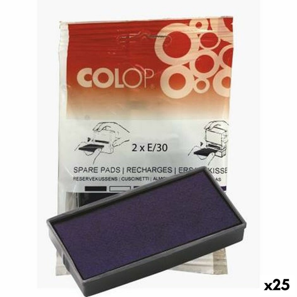 Colop Pehmendus E/30 sinine 2tk 25tk
