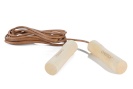 Gymstick hüppenöör Leather Jump Rope Wooden