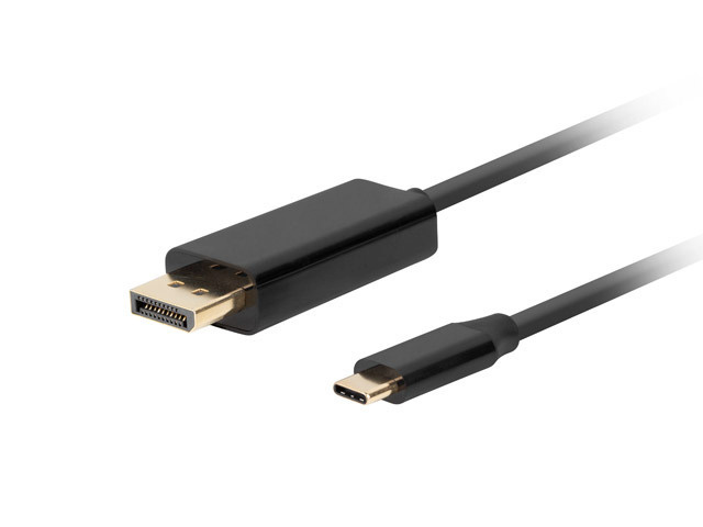 Lanberg USB-C to DisplayPort Cable, 3 m 4K/60Hz, must