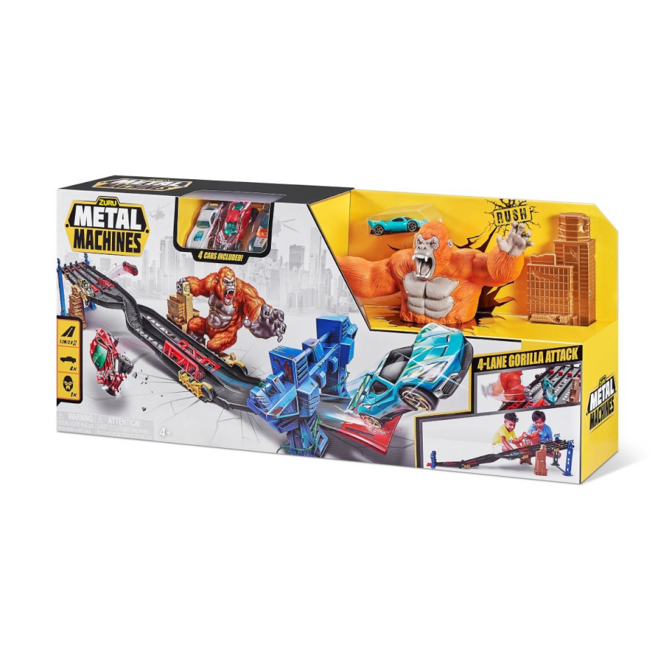 Zuru Metal Machines track automobile with 4 torami crocodile Goryla