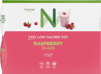 Nutrilett toidukorra asenduskokteil VLCD Raspberry Shake, 35g, 20-pakk