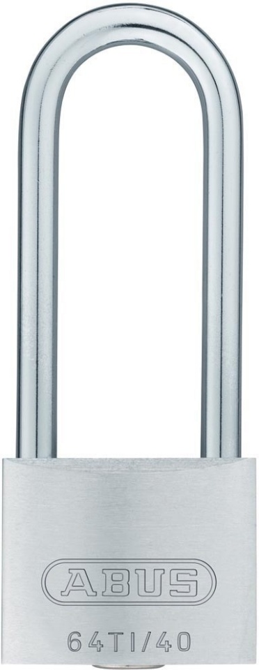 ABUS tabalukk 64TI/40 HB63, titalium, 63 mm