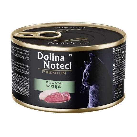Dolina Noteci kassitoit Premium Rich in Goose, 185g