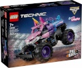 Lego klotsid Blocks Technic 42220 Monster Jam Sparkle Smaash Pull-Back