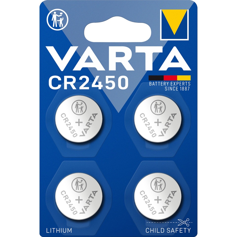 Varta patarei 1x4 electronic CR 2450 06450101404