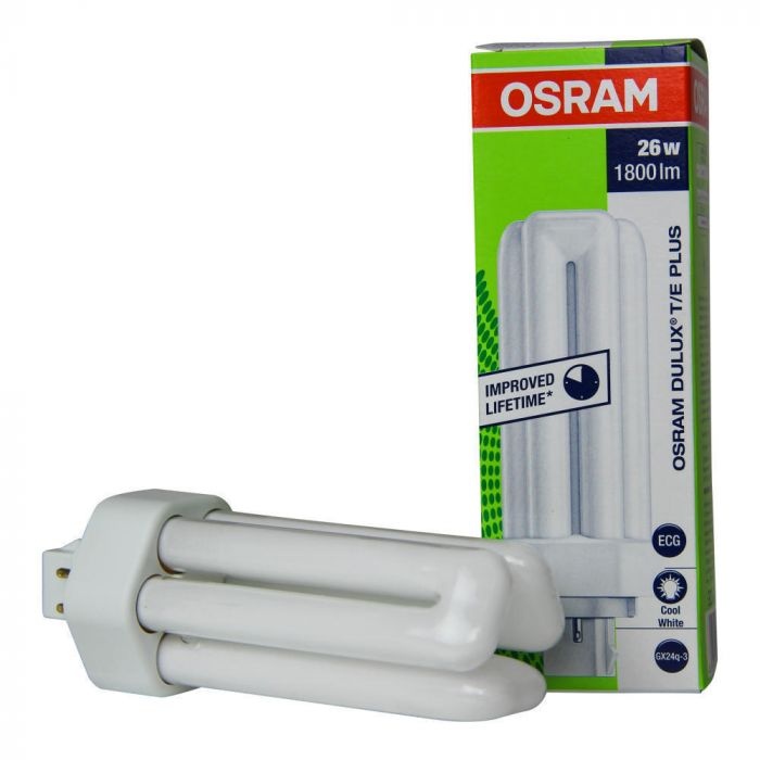Osram luminofoortoru DULUX T/E Energy Saving Lamp 26W/840 Plus GX24Q, 1tk