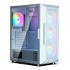 Zalman korpus Computer case I3 Neo ATX Mid Tower RGB 4xfan, valge