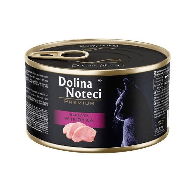 Dolina Noteci kassitoit Premium Rich in Turkey, 185g