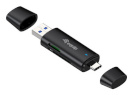 Equip mälukaardilugeja Dual Connector USB-C/-A/SD/Micro SD 5Gbps