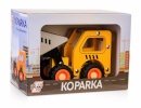 Daffi D-137 Wooden car with tires Excavator