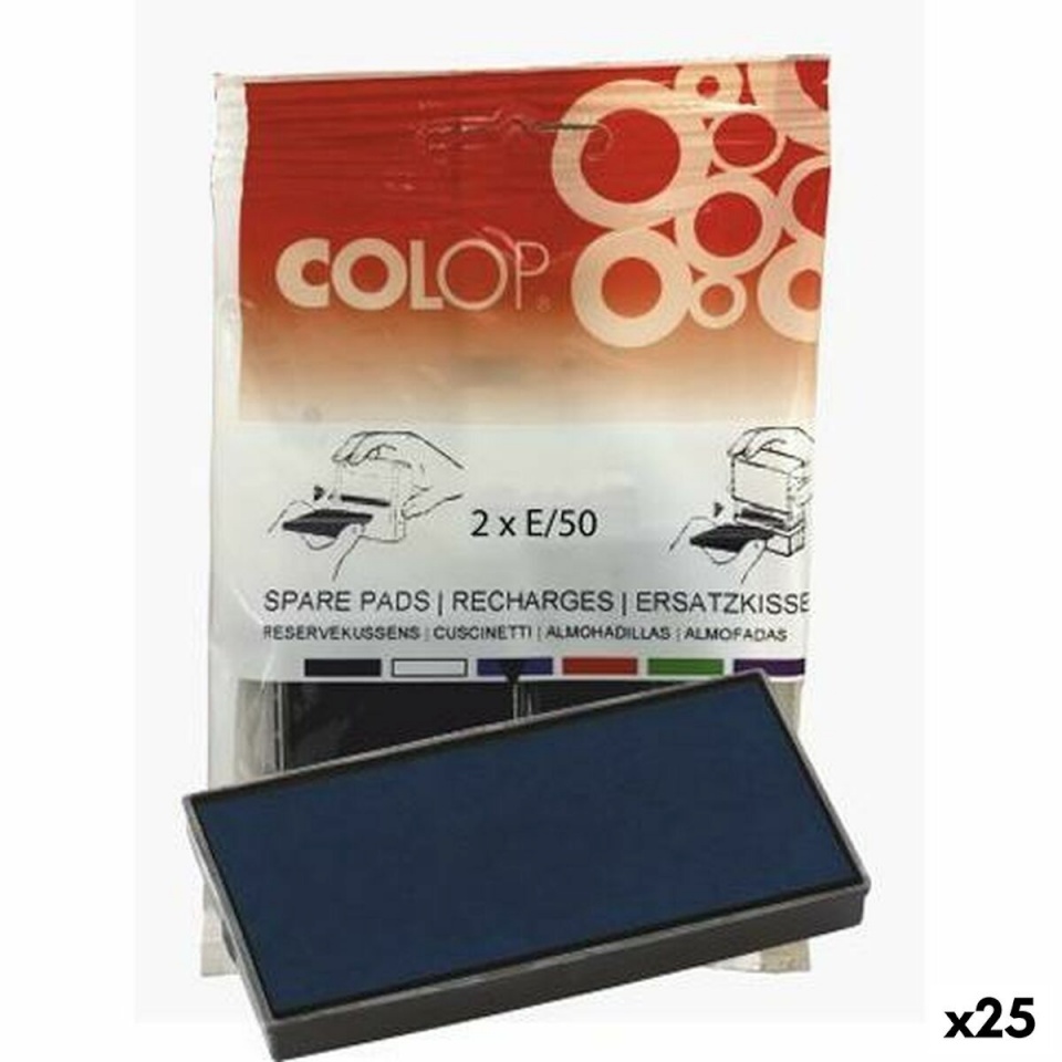 Colop Pehmendus E/50 sinine 2tk 25tk