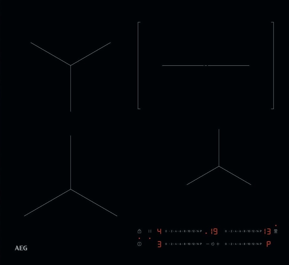 AEG integreeritav pliidiplaat TO64IC00FB
