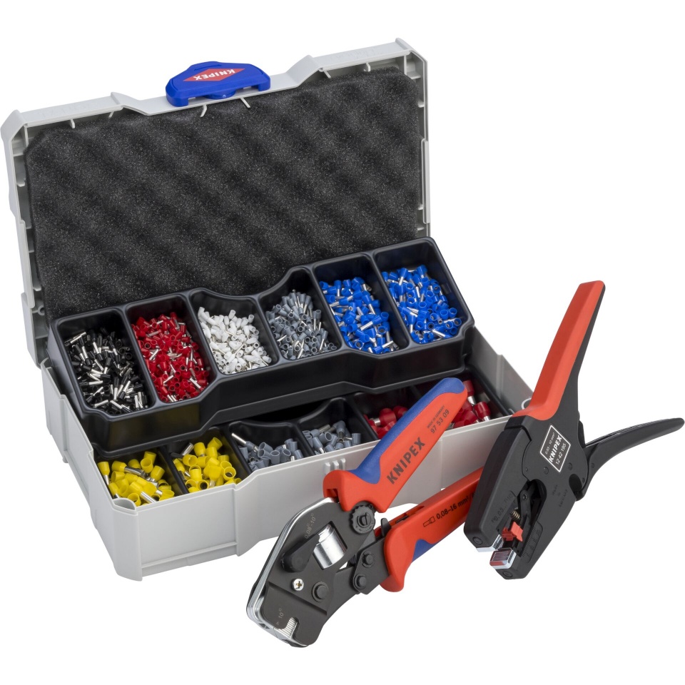 Knipex klemmitangide komplekt Crimp Assortment for End Sleeves (ferrules)1242195+975309
