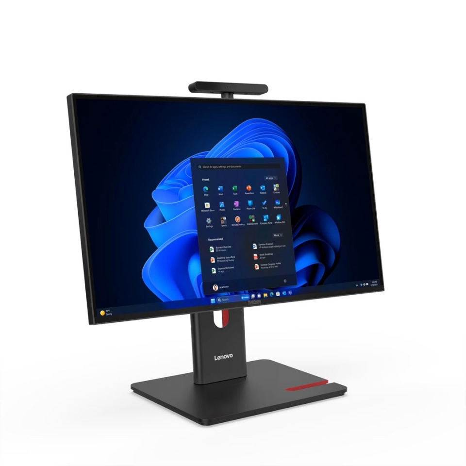 Lenovo lauaarvuti ThinkCentre AIO M90a G6 Ultra 5 235 23,8"FullHD IPS 120Hz 250nits Matt 16GB DDR5 5600 SSD512 GeForce RTX 4050_6GB Cam5MP+IR NoOS 3Y OnSite